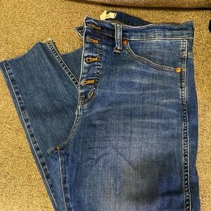 Madewell High Rise Skinny Jeans